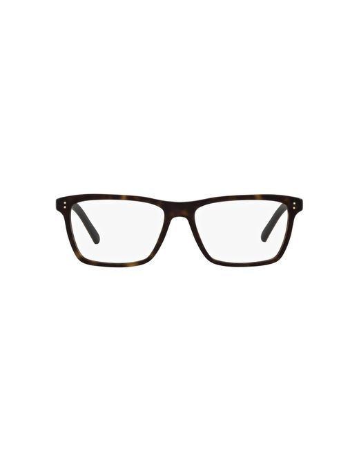 Brooks Brothers Bb2048 Rectangular Prescription Eyewear Frames in Black