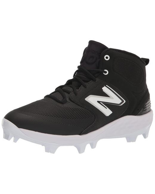 New Balance Fresh Foam 3000 V6 Mid-molded Baseball Shoe in Black for Men |  Lyst