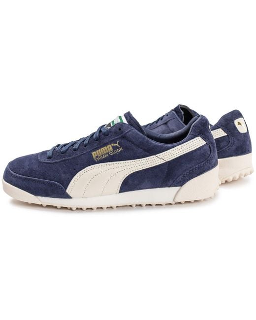 PUMA Blue Trimm Quick Mu Sneakers for men