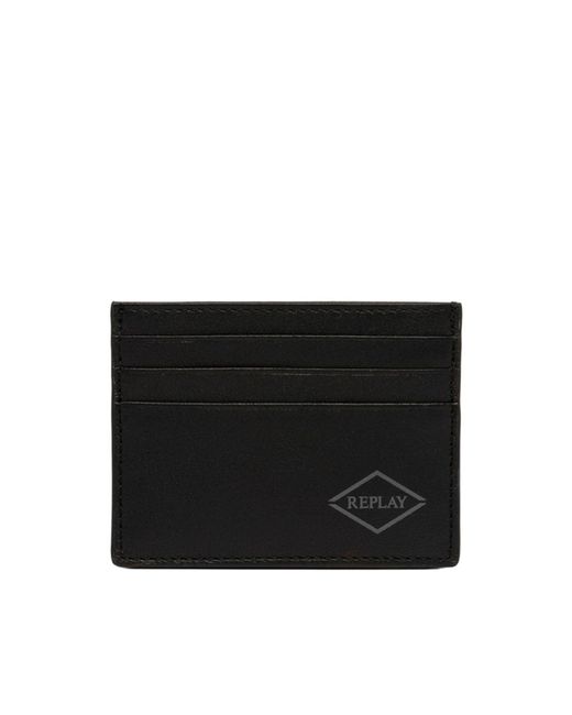 Replay Black Fm5304.000.a3201a Wallet One Size for men