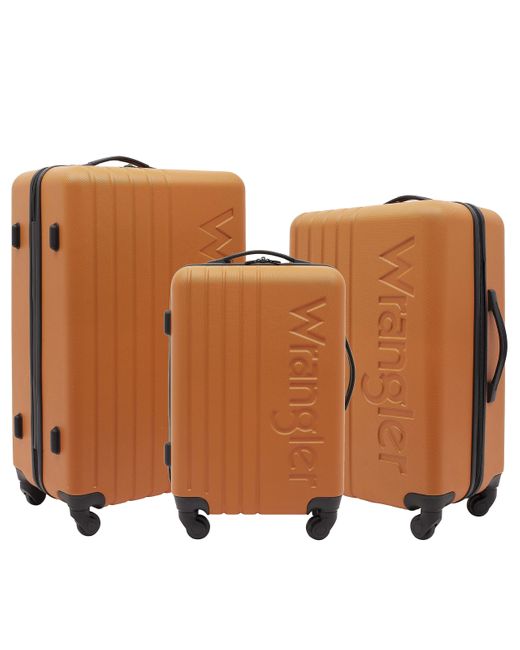 Wrangler Brown Quest Luggage Set