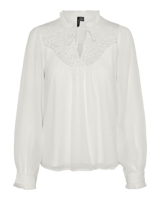 Vero Moda White Bluse 'Gaby'
