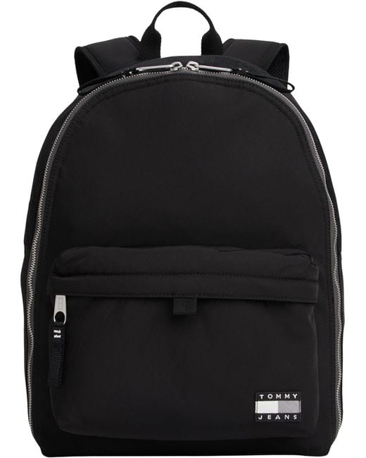 Tjm Daily Tech Backpack Am0am13733 di Tommy Hilfiger in Black da Uomo