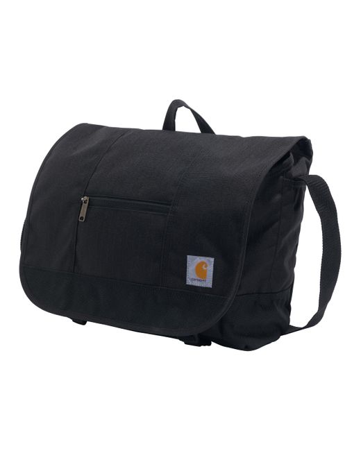 Carhartt Black , Durable Water-Resistant Work Kuriertasche, Ripstop Messenger Bag
