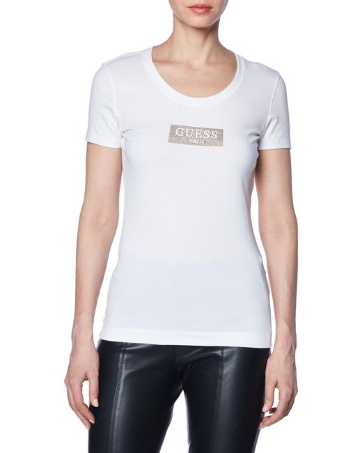 Guess White Jeans Swso93 15460