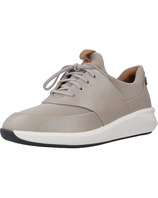 Un Rio Lace Zapatillas Mujer Clarks de color Gris | Lyst