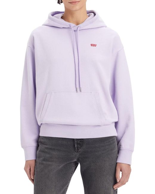 Levi's Standard Sweatshirt Hoodie Vrouwen in het Purple