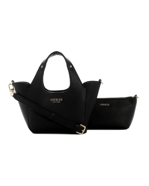 Guess Black Helina Small Tote