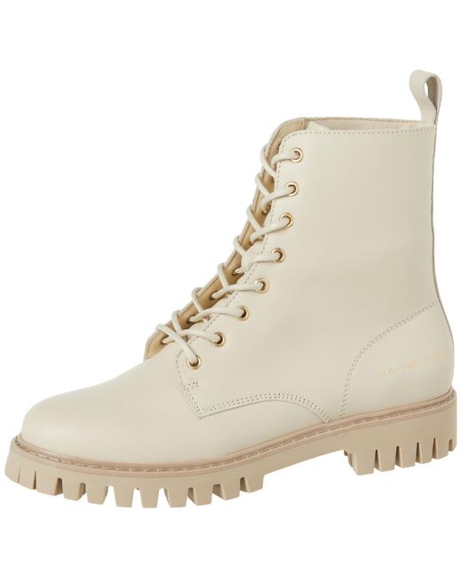 Tommy Hilfiger Natural Ankle Boots Lace Boot