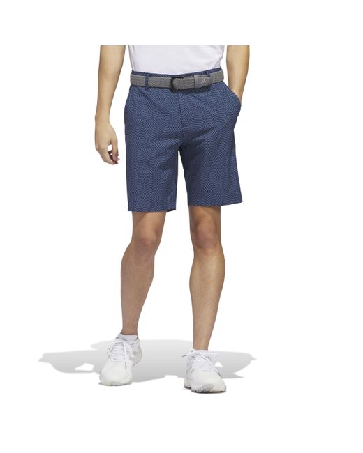 Adidas Blue Ultimate365 Printed Shorts Golf for men