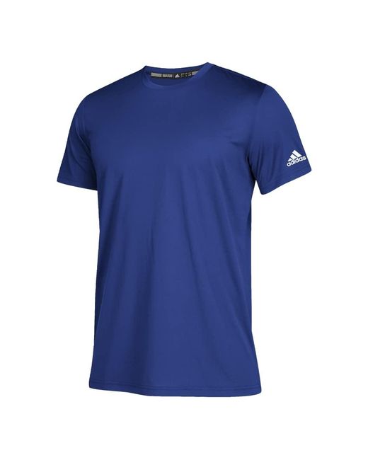 Clima Tech Tee,Collegiate Royal/White,M/M di Adidas in Blue da Uomo