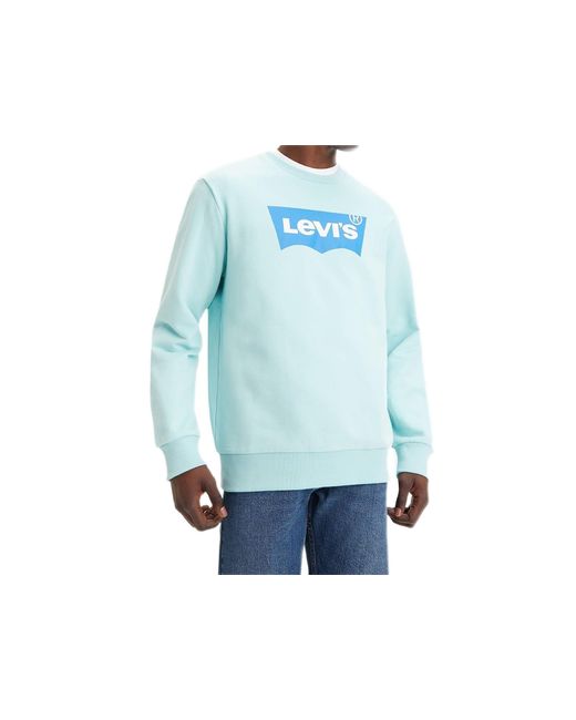 Standard Graphic Crew di Levi's in Blue da Uomo