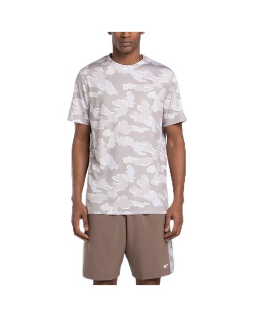 Reebok White Modern Camo T-shirt for men