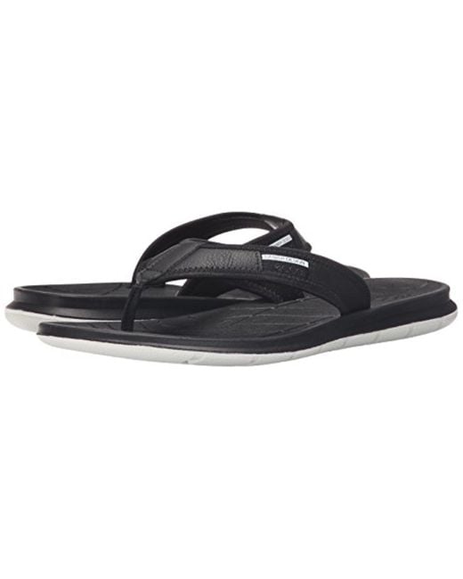 Ecco Intrinsic Toffel Thong Sandal in Black for Men | Lyst