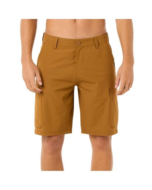 Rip Curl Boardwalk Classic Surf Cargo Shorts 34 in Natural für Herren