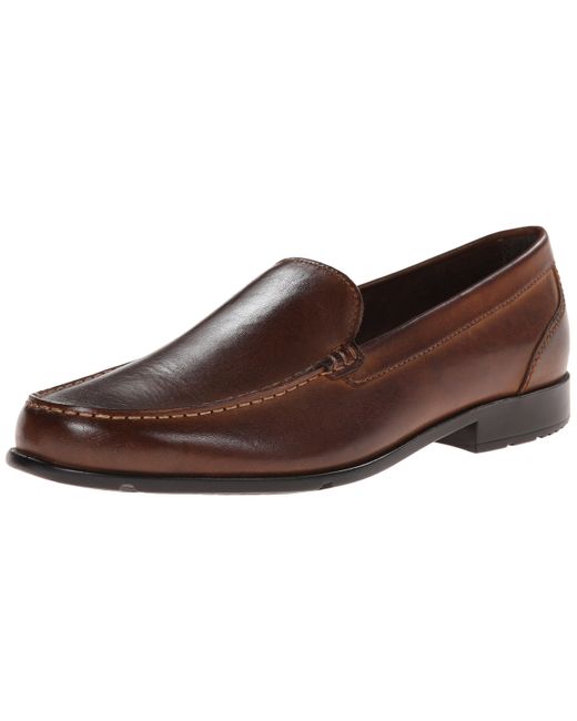 Rockport Black Mens Classic Lite Venetian Loafers Shoes for men