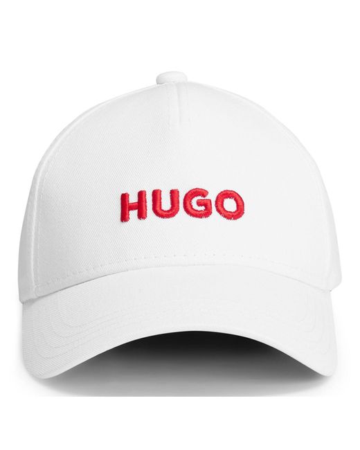 HUGO White Jude-bl Cap for men