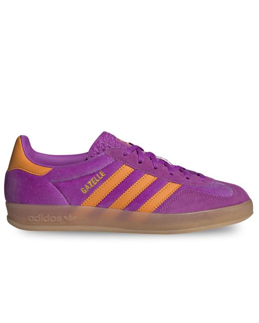 Scarpe Gazelle Indoor W Taglia 36 2/3 Codice IH0277 Viola di Adidas in Purple