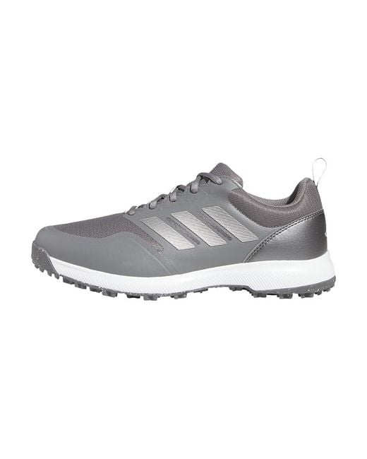 Adidas Gray Tech Response Sl 3.0 Wide Golf Shoes for men