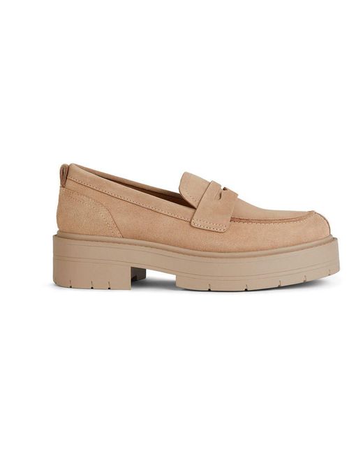 Geox Natural Spherica Ec7 Slipper Schuhe Braun 38 EU
