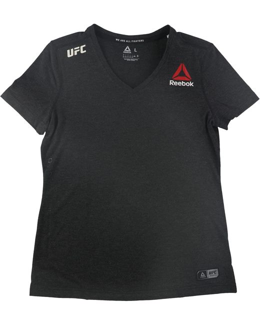 Reebok Black S We Are All Fighters Graphic T-shirt