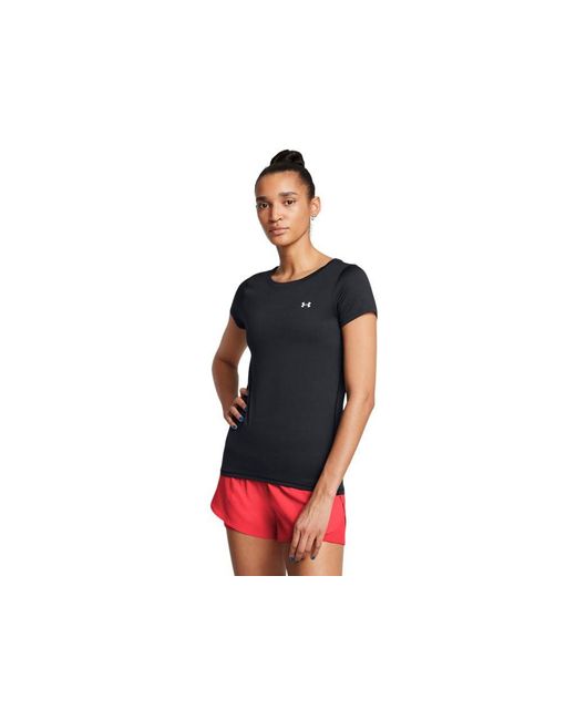Under Armour Black Tech Mesh Ss T-Shirt