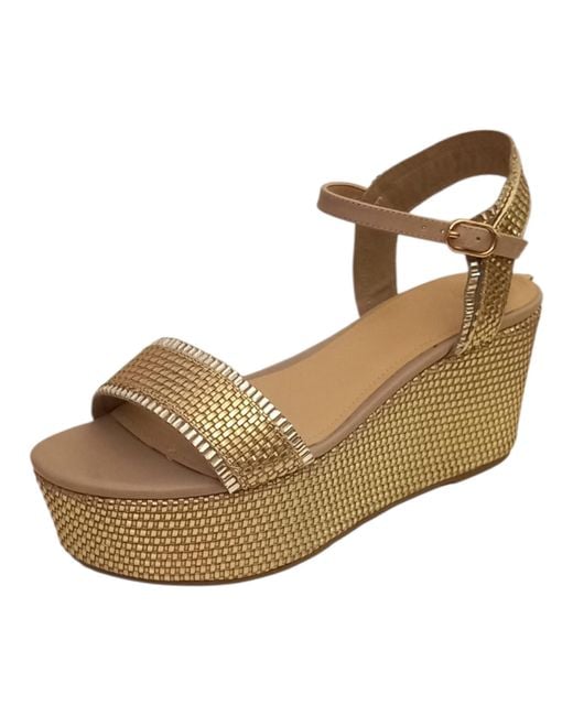 , FLLS22LEL03, Chaussures Décollées Mode Mode Mode, Platine, 40 EU Guess en coloris Brown