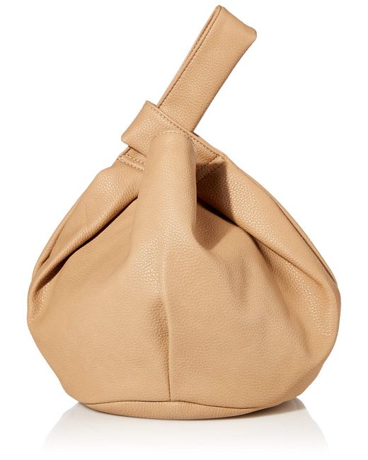Borsa taupe stile shopper da donna EKERO