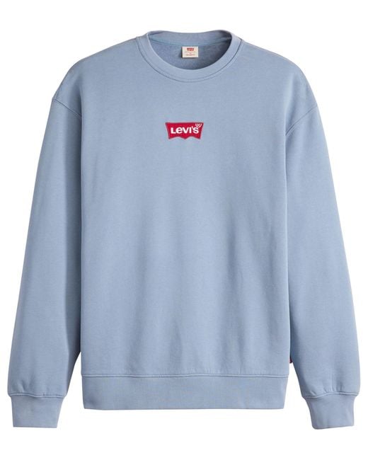 Levi's RELAXD Graphic Crew Sweatshirt in Blue für Herren
