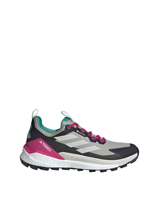 Adidas Multicolor Terrex Free Hiker 2.0 Low Gore-tex Hiking Shoes for men