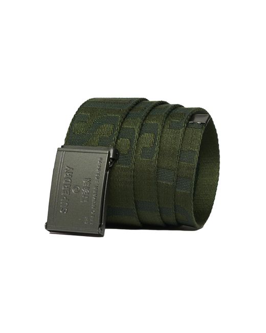 Superdry Green Webbing Belt Waist Pack