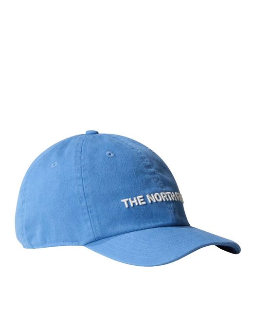 Roomy Norm Cappellino da Baseball Indigo Stone/Washed/Horizontal Logo Taglia Unica di The North Face in Blue da Uomo