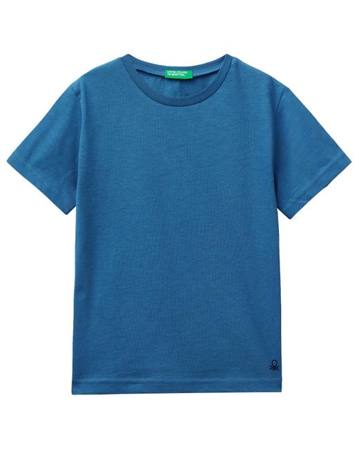 T-Shirt di Benetton in Blue da Uomo