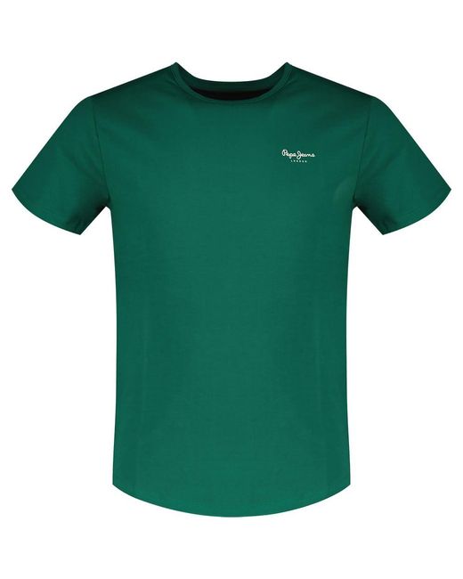 Original Basic 3n Camiseta Pepe Jeans de hombre de color Green