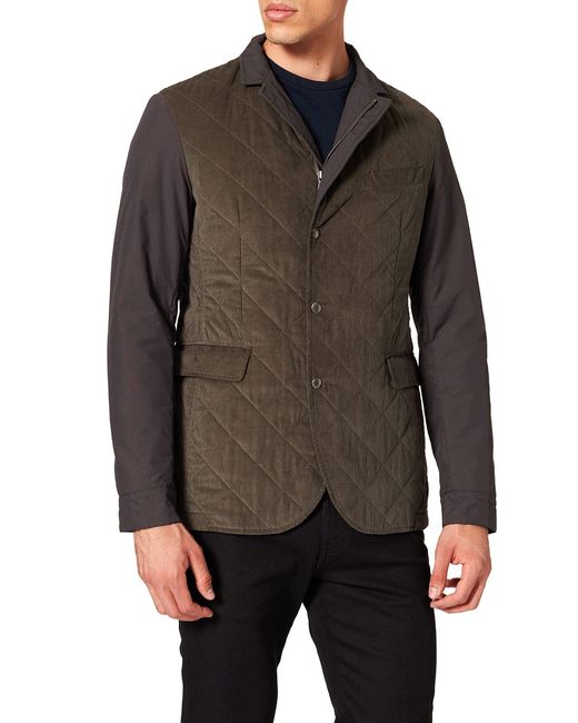 hackett quilted jacket