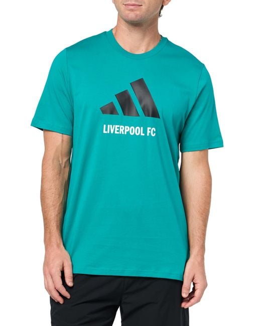 adidas Liverpool Fc Seasonal Graphic T-shirt in Blue for Men Lyst UK