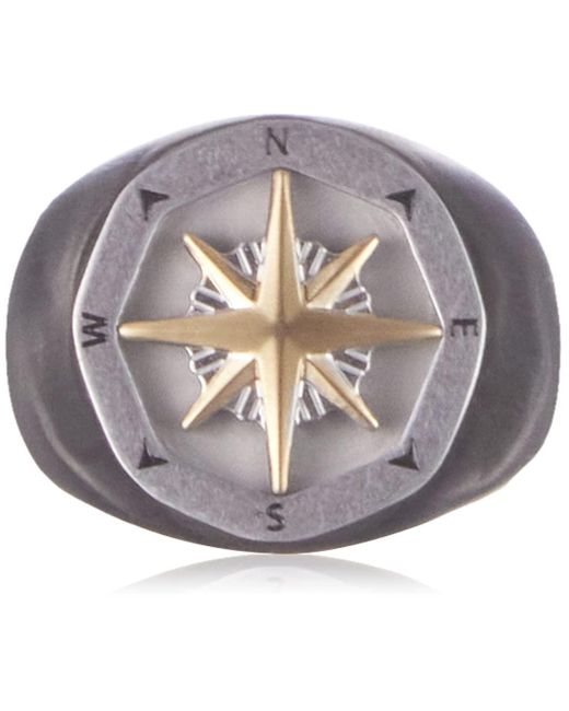 Bague Pour Sutton Fossil pour homme en coloris Metallic