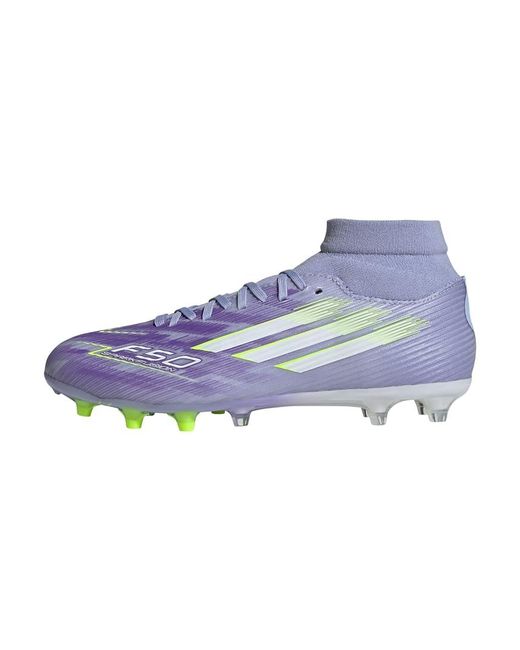 F50 SPARKFUSION League W Mid Firm Artificial Ground Football Boots di Adidas in Blue