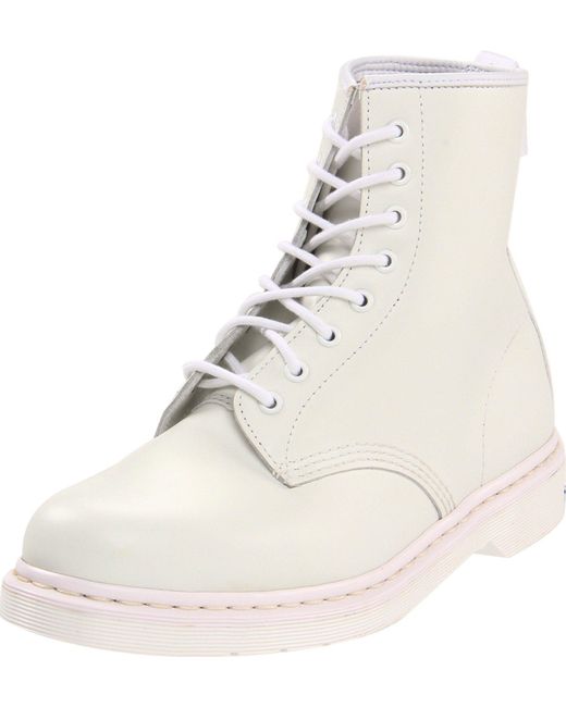 dr martens 1460 white mono