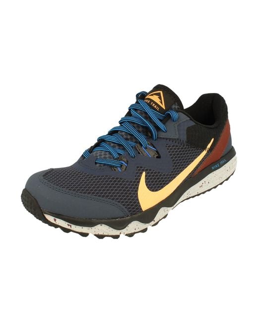 Nike Blue Juniper Trail S Running Trainers Cw3808 Sneakers Shoes for men