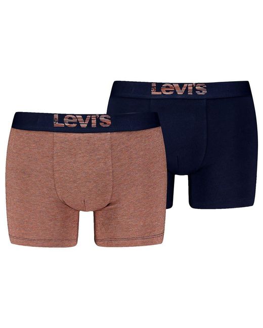 Boxer sous-vêtement Levi's pour homme en coloris Blue