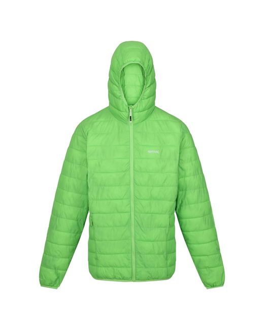 Regatta Green S Hooded Hillpack Insulated Jacket for men