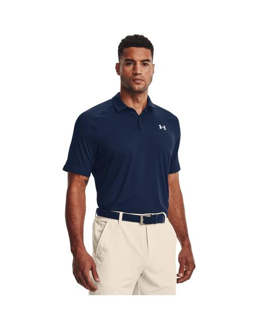 Under Armour Blue Iso-chill Golf Polo for men