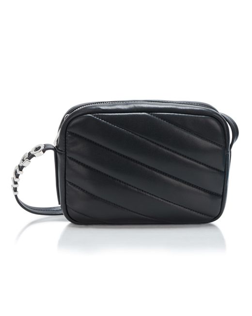 HUGO Black Mel Quilted Crossbody Bag