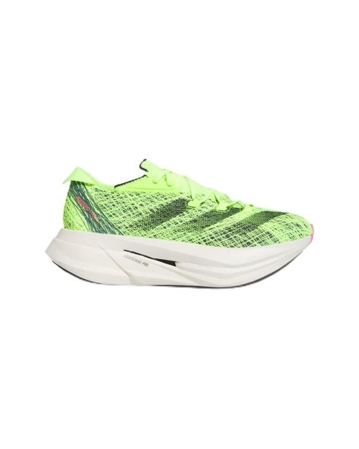 adidas Adizero Prime X 2 Strung Running Shoes Green Green 7 for Men Lyst UK