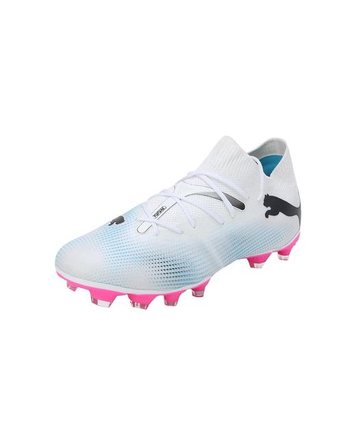 PUMA White Future 7 Match Fg/ag Wn's Soccer Shoes