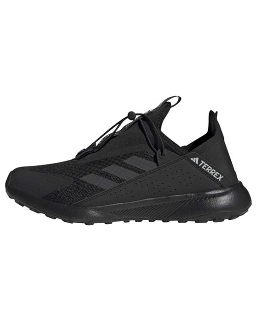 Adidas Black Terrex Voyager 21 Slip-on Heat.rdy Travel Shoes