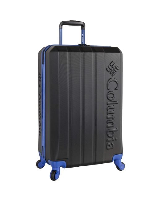 Columbia Black Luggage Fort Yam Hill 24 Inch Hardside Checked Spinner Luggage