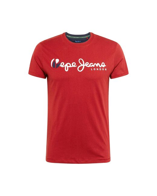 Truman Short Sleeve T-shirt XL Pepe Jeans pour homme en coloris Red