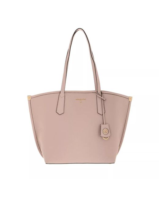 Michael Kors Pink Jane Leather Large Tote
